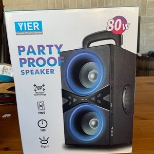 Yeir brand bluetooth speaker